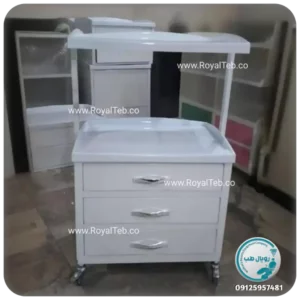 ترالی زیبایی سه کشو RT17 (رویال طب)