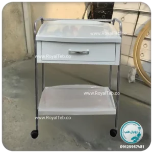 ترالی پانسمان یک کشو TP04 (رویال طب)