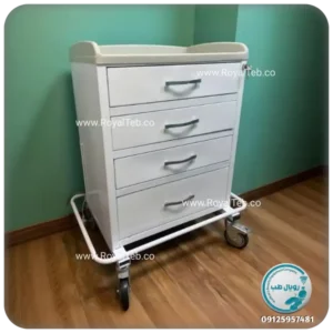 ترالی اورژانس چهارکشو TCOD01 (رویال طب)