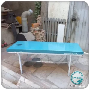 تخت ماساژ ساده TM02 (رویال طب)
