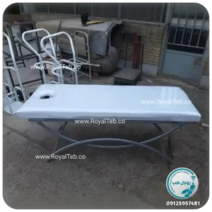 تخت ماساژ پایه هلالی TMH01 (رویال طب)
