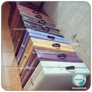 تخت ماساژ (پرتابل) چمدونی TMP01 (رویال طب)