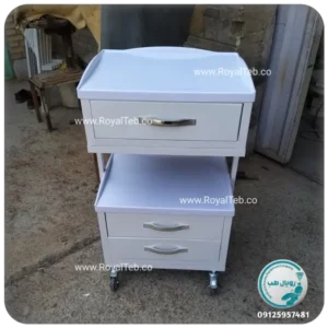 ترالی زیبایی سه کشو RT15 (رویال طب)