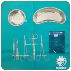 ست بخیه استیل SUR-01 (رویال طب)