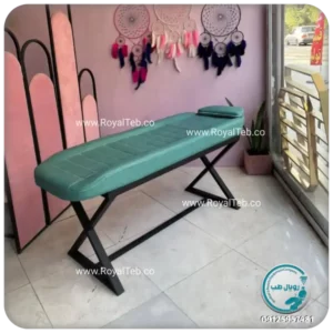 تخت زیبایی پایه ایکس ساده TZX01 (رویال طب)